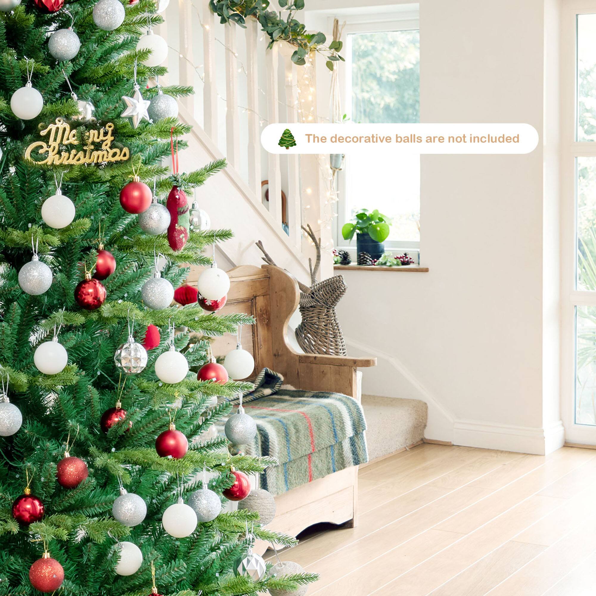 Merry Christmas

The decorative balls are not included