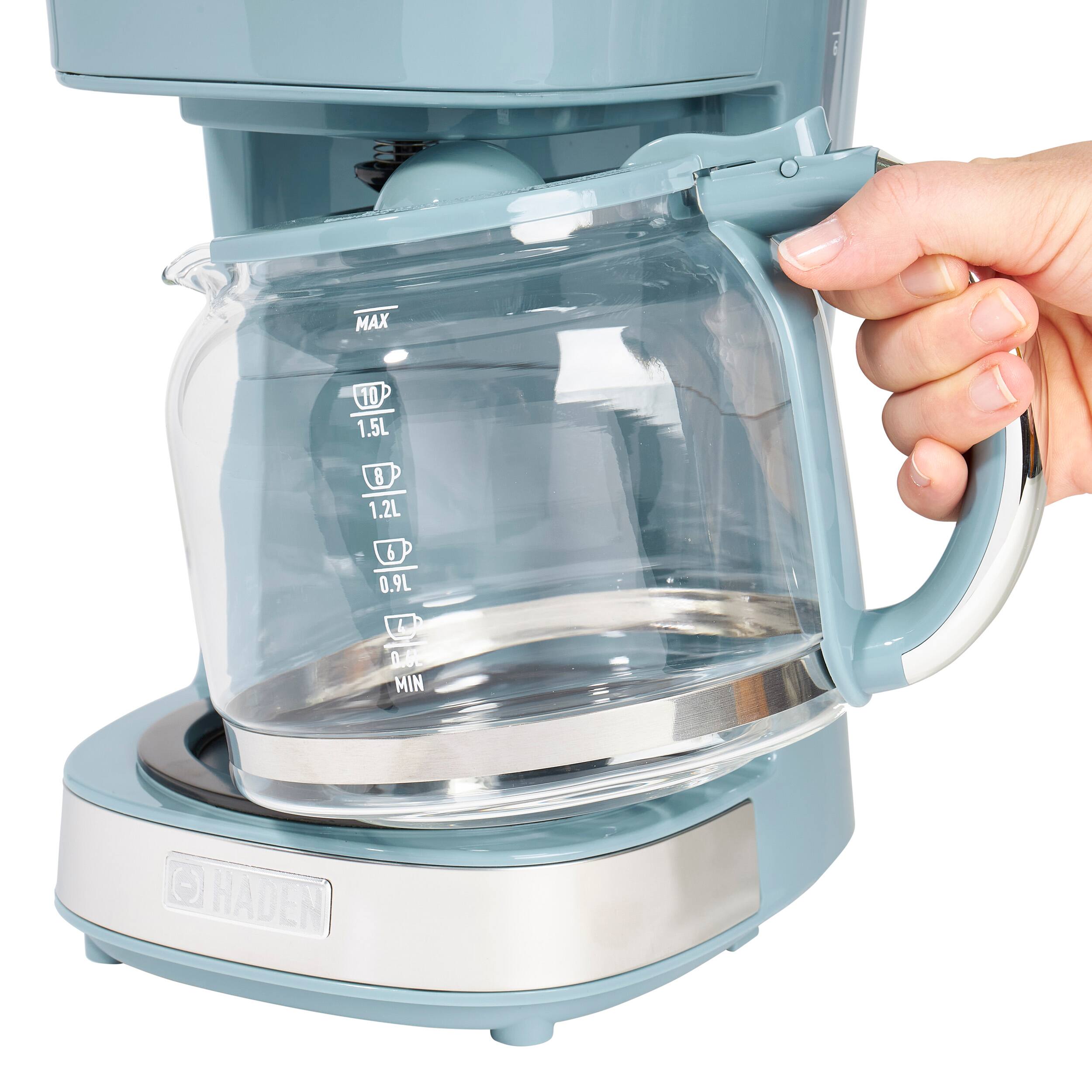 Alt View 13. Haden - Brighton 12-Cup Coffee Maker - Sky Blue.