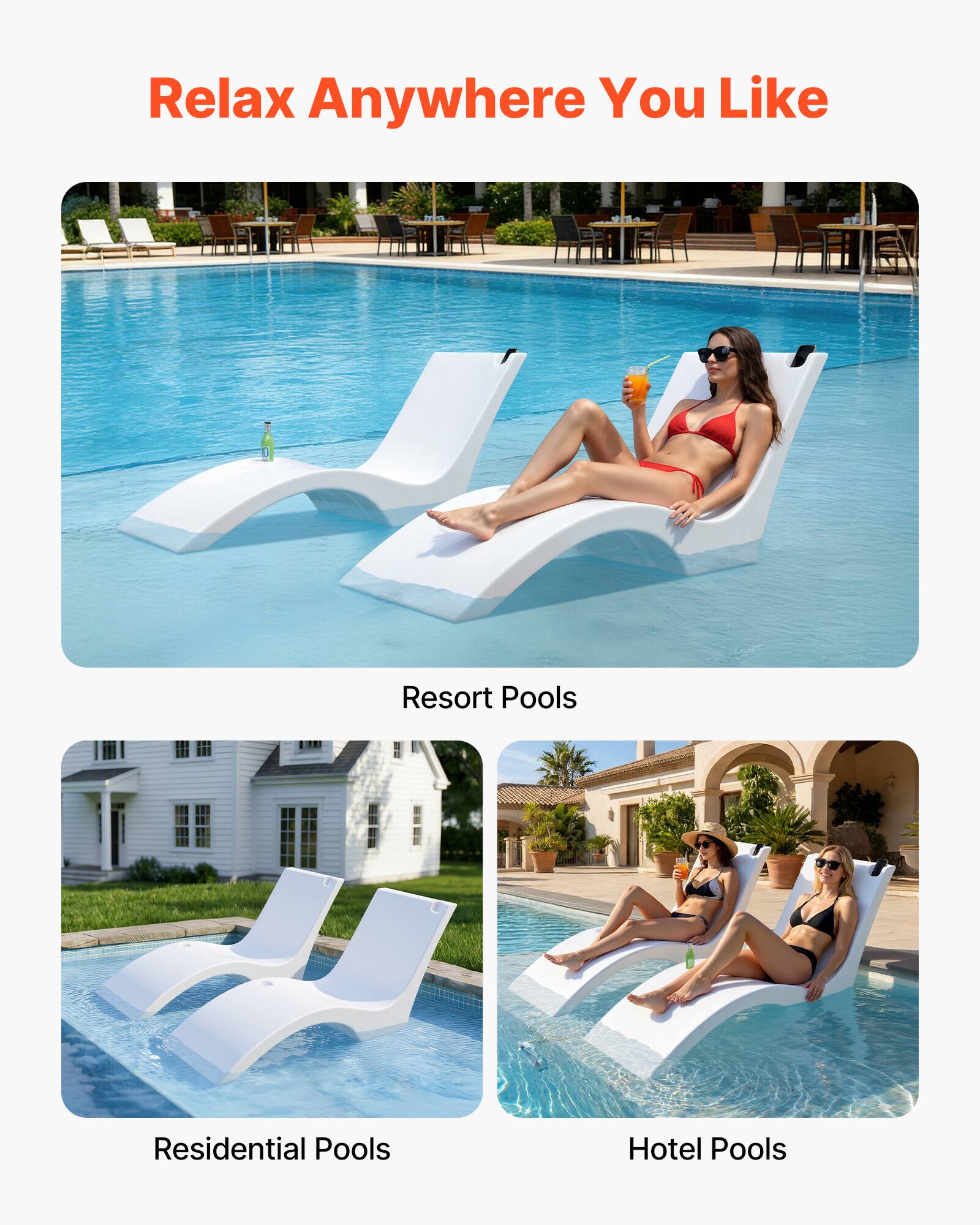 Relax Anywhere You Like

Resort Pools

Residential Pools

Hotel Pools