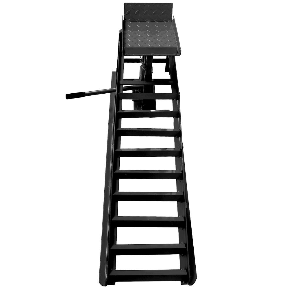 Alt View 3. Ropilly - Ropilly Hydraulic Car Ramps 5 Ton Truck Service Ramps Adjustable Lift Repair Frame.