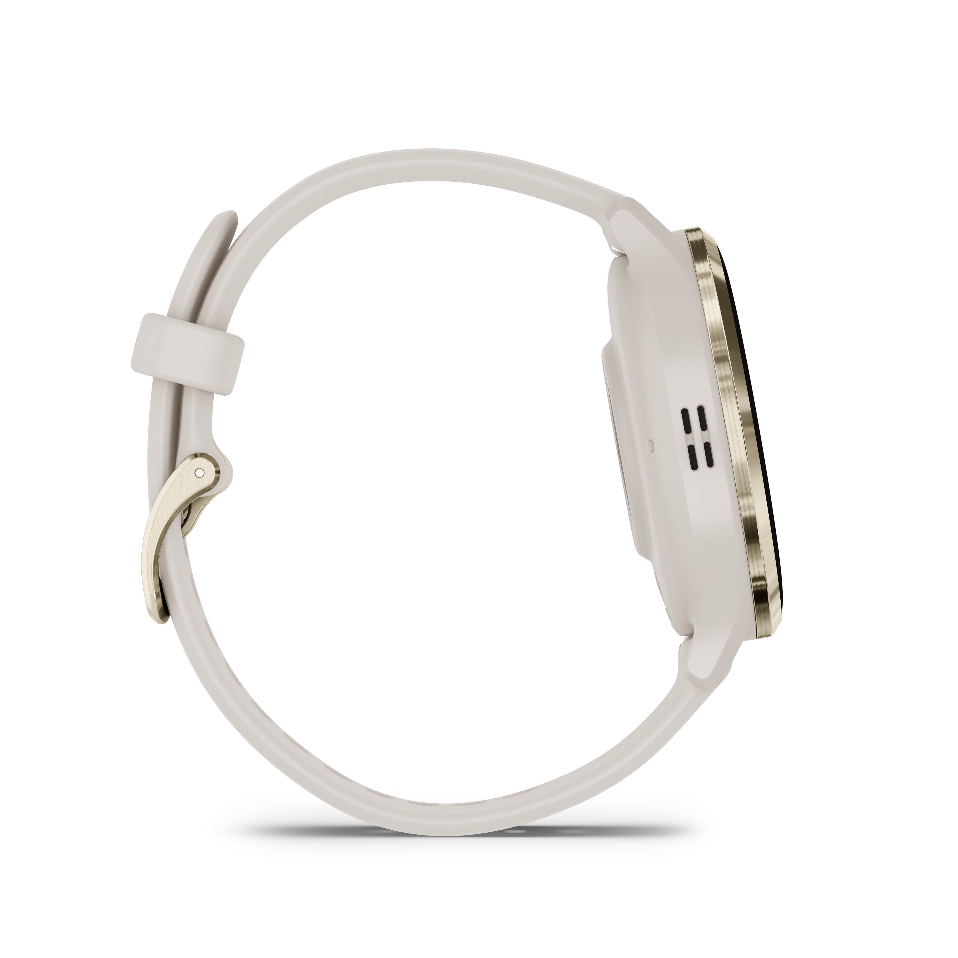 Alt View 3. Garmin - Garmin Venu 3S Advanced Fitness And Health Tracker Smart Watch - Ivory Case - Ivory.