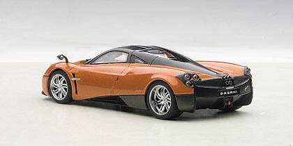 Alt View 2. Autoart - Pagani Huayra Bronze 1/43 Diecast Model Car by Autoart.