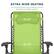 EXTRA WIDE SEATING
An oversized steel frame features sturdy armrests for added support
24.25"
29.75"