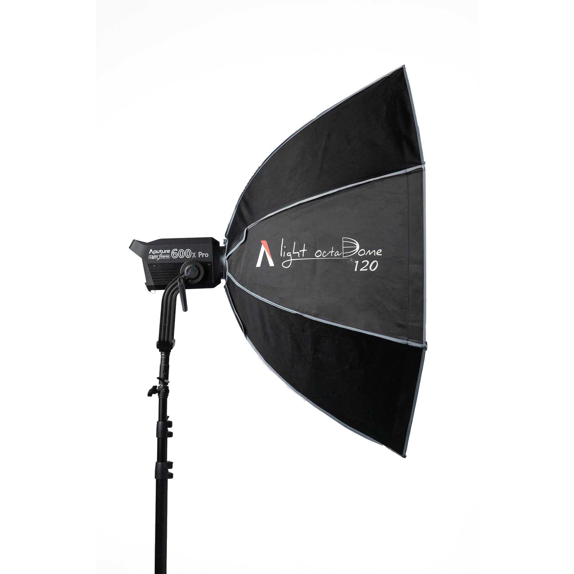 Aputure 600x Pro  
Light OctaDome 120