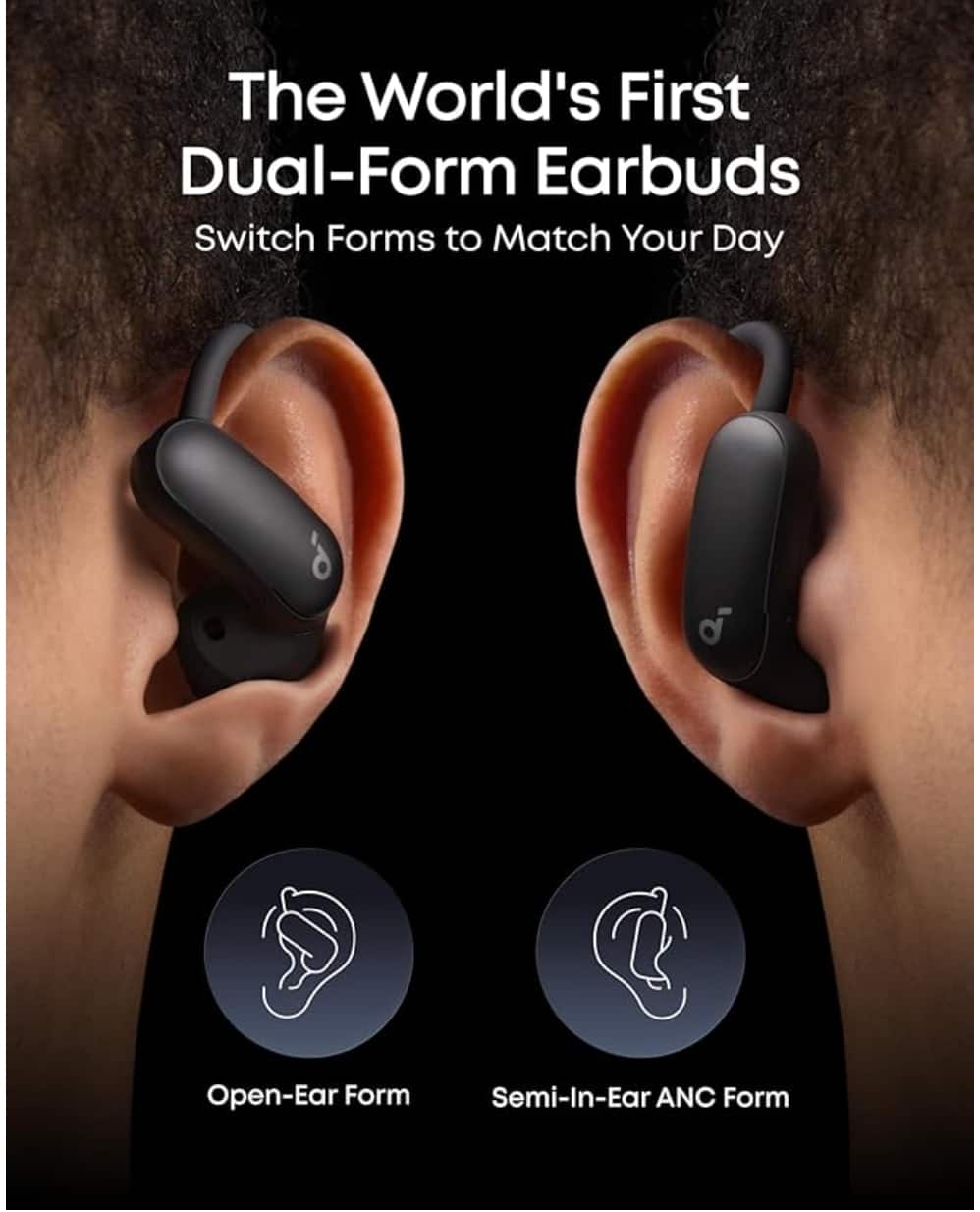 Soundcore by Anker AeroFit 2 Pro Dual Form Wireless Bluetooth
