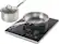 Angle. 4-Piece Induction Cooktop Set.
