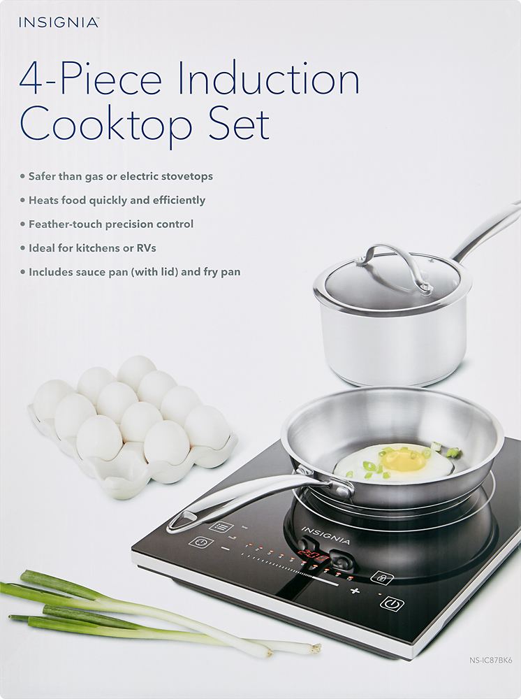Best Buy: 4-Piece Induction Cooktop Set NS-IC87BK6
