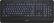 Front. AZIO - KB510W Full-size Wireless Membrane Keyboard for PC - Black.