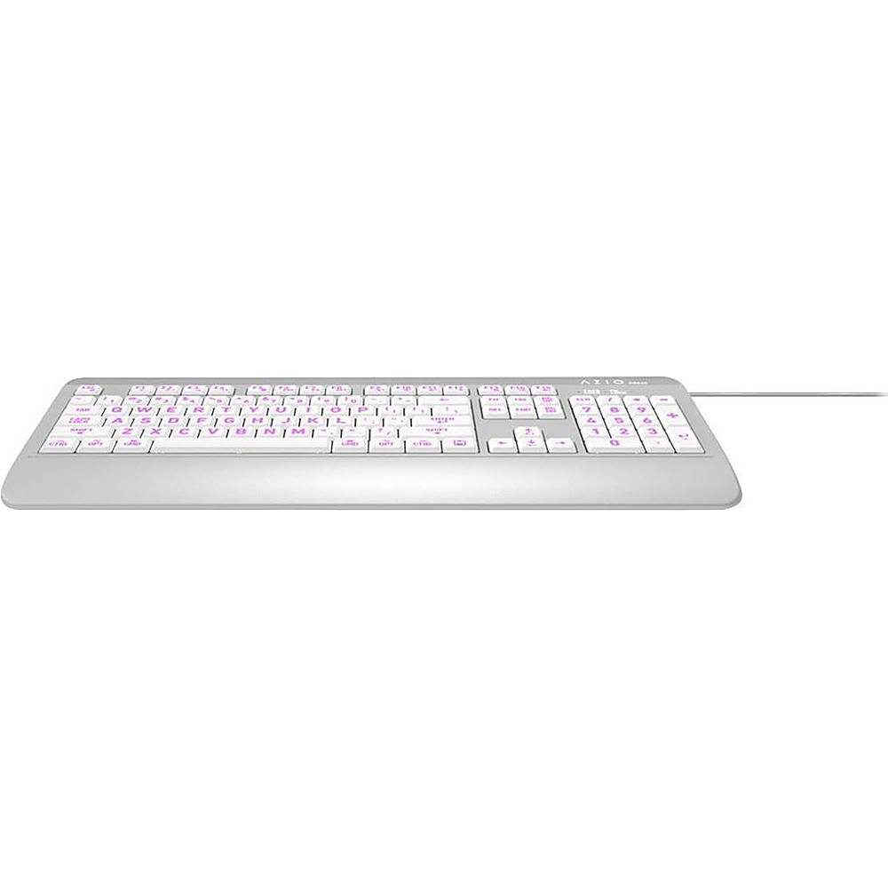 Alt View 16. AZIO - KB540 Antimicrobial Wired Membrane Keyboard for Mac - Silver.