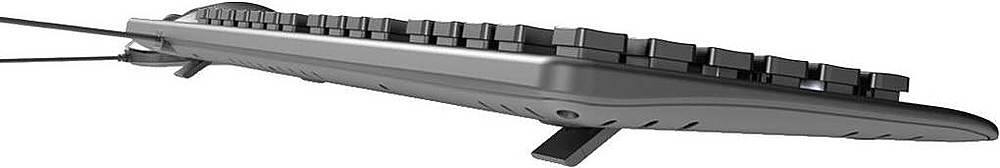 Alt View 15. AZIO - KM535 Full-size Wired Membrane Keyboard and Mouse Bundle for PC with Antimicrobial - Black.