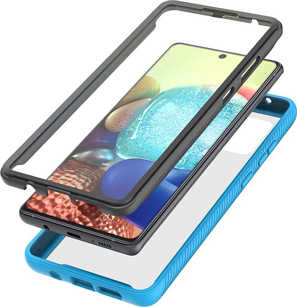 Alt View 15. SaharaCase - GRIP Series Carrying Case for Samsung Galaxy A71 5G UW - Aqua.
