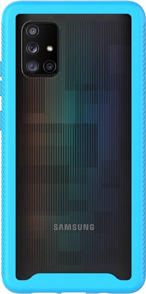 Alt View 1. SaharaCase - GRIP Series Carrying Case for Samsung Galaxy A71 5G UW - Aqua.