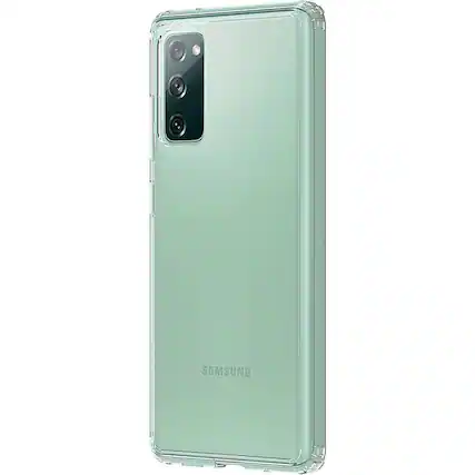 Front. SaharaCase - Hard Shell Series Case for Samsung Galaxy S20 FE - Clear.