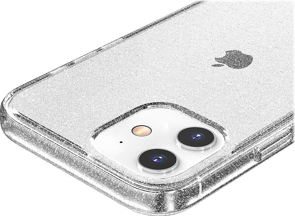 Alt View 13. SaharaCase - Sparkle Series Hard Shell Case for Apple iPhone 12 and 12 Pro - Clear.