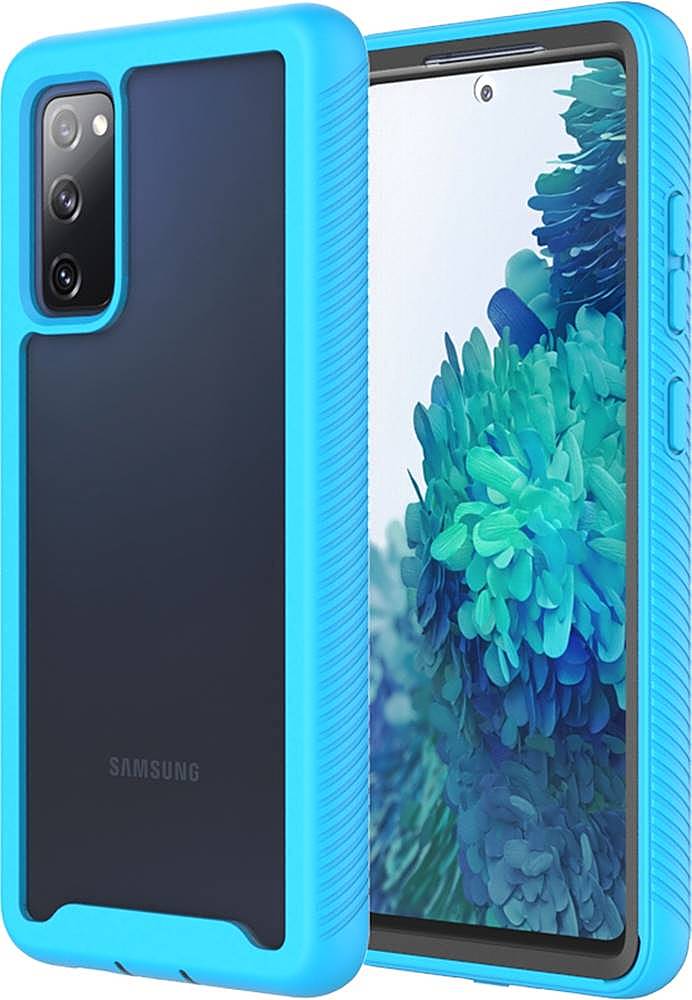 Alt View 13. SaharaCase - GRIP Series Carrying Case for Samsung Galaxy S20 FE - Aqua.