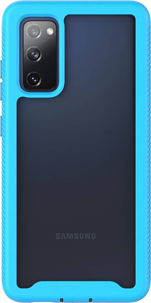 Alt View 1. SaharaCase - GRIP Series Carrying Case for Samsung Galaxy S20 FE - Aqua.