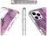 Alt View 14. SaharaCase - Marble Carrying Case for Apple iPhone 12 Pro Max - Purple Marble.