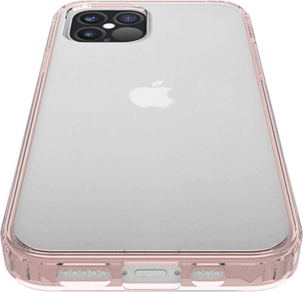 Clear Rose Gold iPhone 12 Pro Max Case - Hard Shell Series