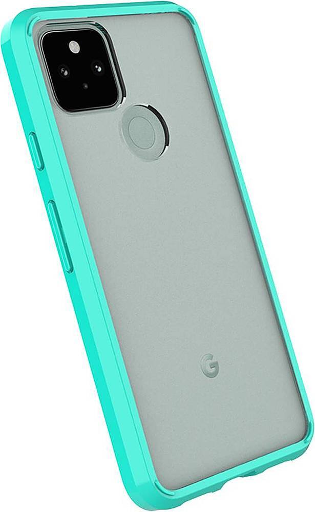 Alt View 15. SaharaCase - Hard Shell Series Case for Google Pixel 5 - Clear Teal.