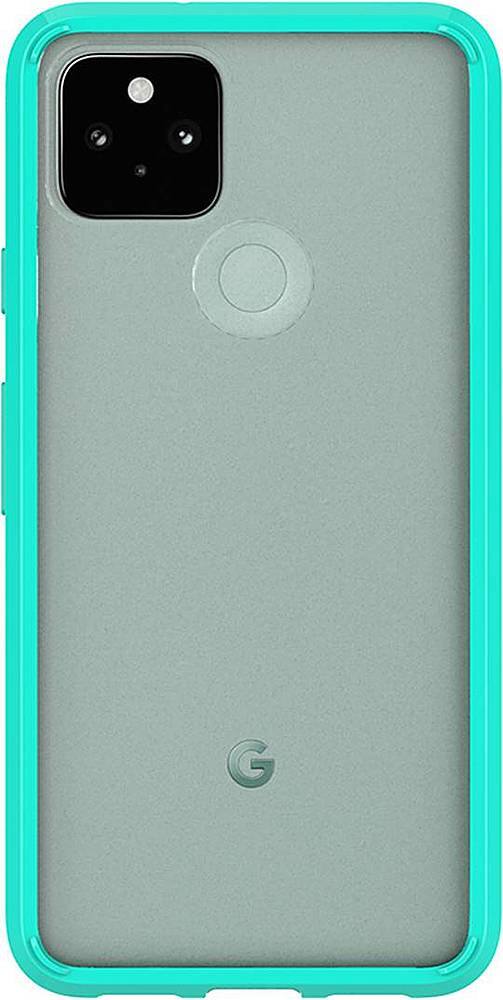 Alt View 1. SaharaCase - Hard Shell Series Case for Google Pixel 5 - Clear Teal.