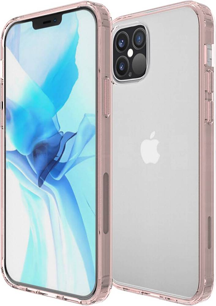 Alt View 11. SaharaCase - Hard Shell Series Case for Apple&#174; iPhone&#174; 12 and 12 Pro - Clear Rose Gold.