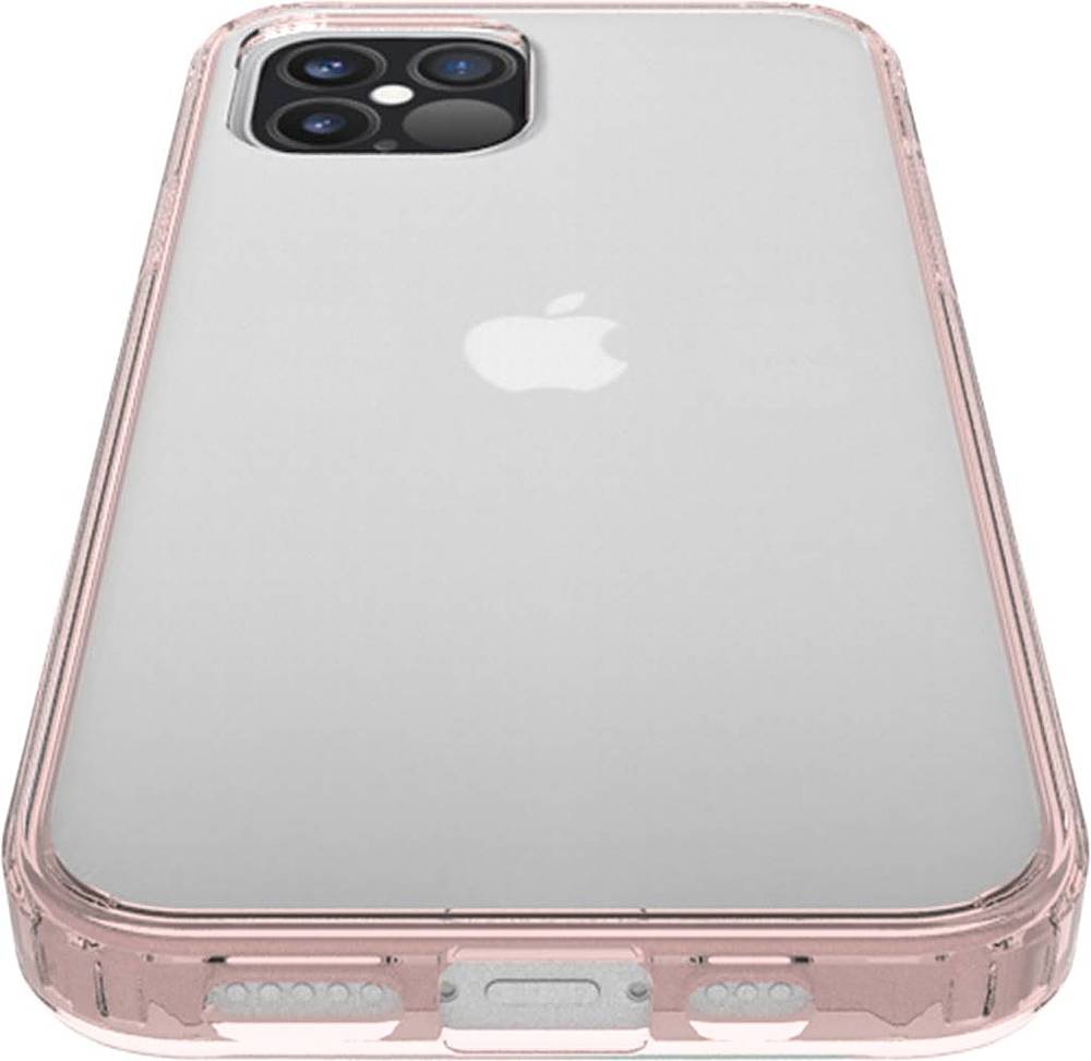 Alt View 13. SaharaCase - Hard Shell Series Case for Apple&#174; iPhone&#174; 12 and 12 Pro - Clear Rose Gold.