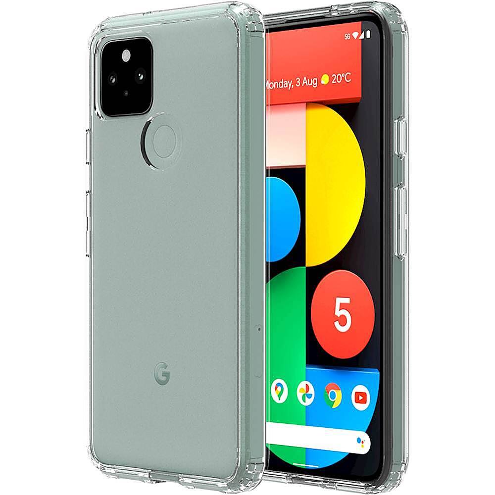 Alt View 11. SaharaCase - Hard Shell Series Case for Google Pixel 5 - Clear.