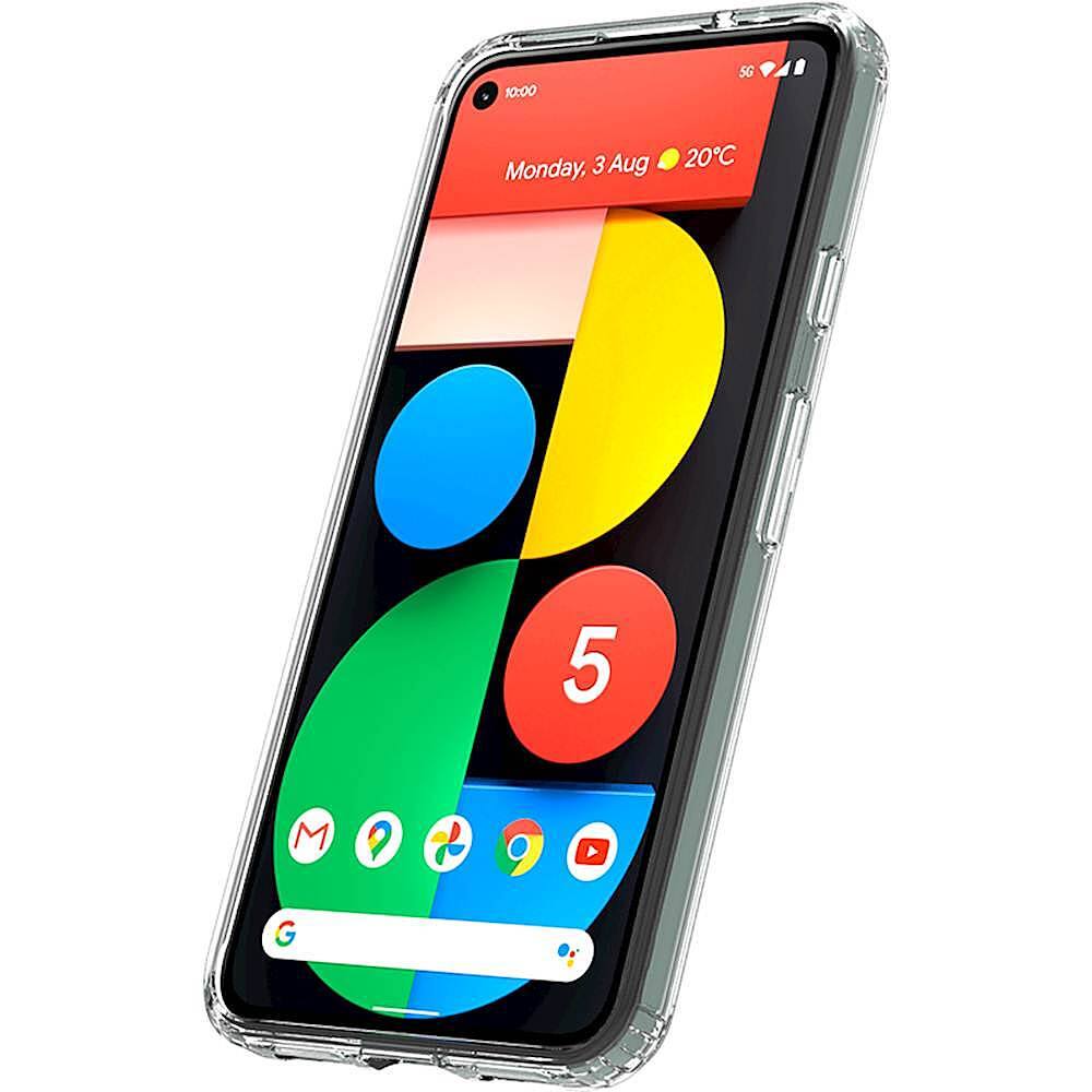 Alt View 12. SaharaCase - Hard Shell Series Case for Google Pixel 5 - Clear.