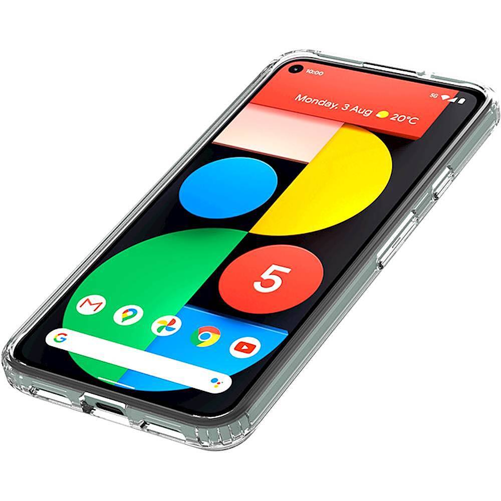 Alt View 14. SaharaCase - Hard Shell Series Case for Google Pixel 5 - Clear.