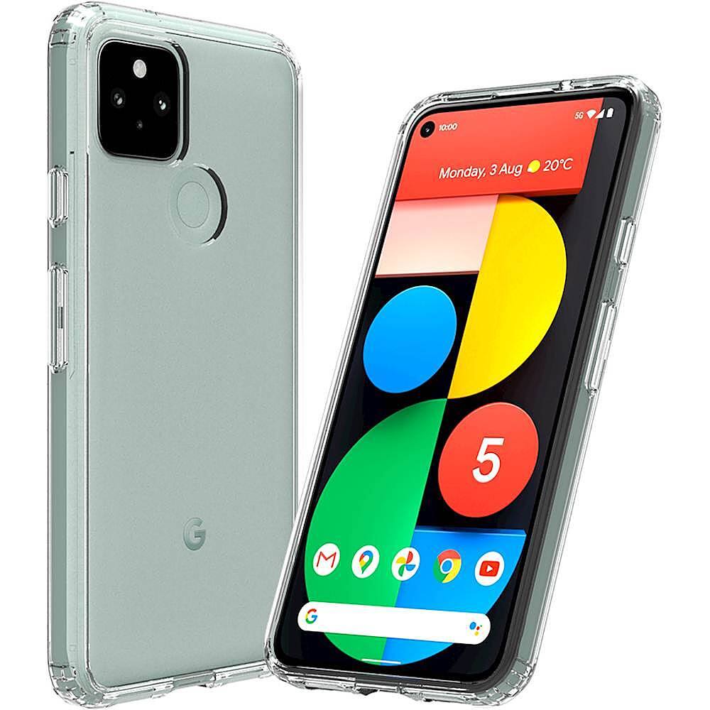 Alt View 16. SaharaCase - Hard Shell Series Case for Google Pixel 5 - Clear.