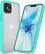 Alt View Zoom 16. SaharaCase - Hard Shell Series Case for Apple® iPhone® 12 Pro Max - Clear Teal.