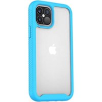 SaharaCase - Grip Series Carrying Case for Apple iPhone 12 and 12 Pro - Aqua - Angle_Zoom