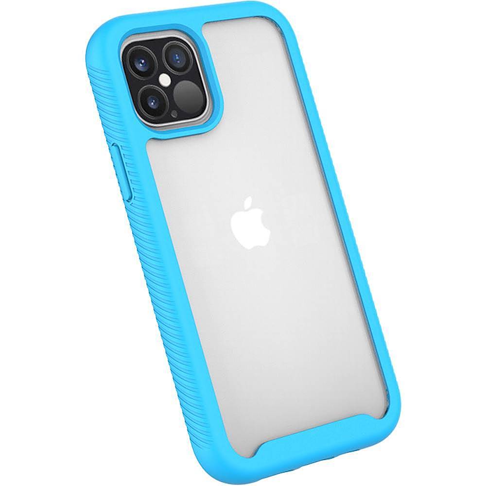 Alt View 13. SaharaCase - Grip Series Carrying Case for Apple iPhone 12 and 12 Pro - Aqua.