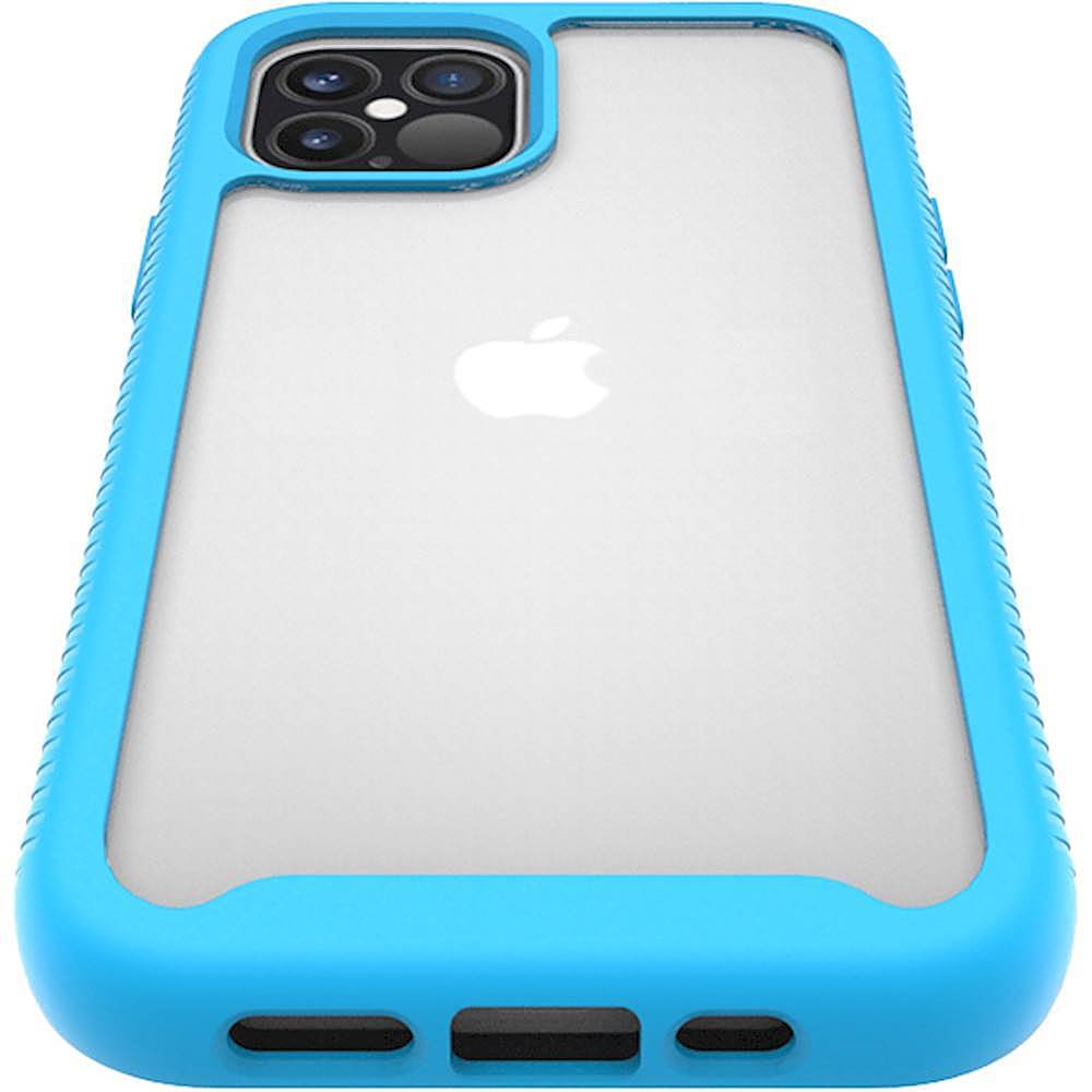 Alt View 17. SaharaCase - Grip Series Carrying Case for Apple iPhone 12 and 12 Pro - Aqua.