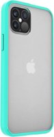 SaharaCase - Hard Shell Series Case for Apple® iPhone® 12 and 12 Pro - Clear Teal - Angle_Zoom