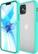 Alt View 11. SaharaCase - Hard Shell Series Case for Apple® iPhone® 12 and 12 Pro - Clear Teal.