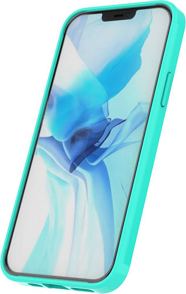 Alt View 12. SaharaCase - Hard Shell Series Case for Apple® iPhone® 12 and 12 Pro - Clear Teal.
