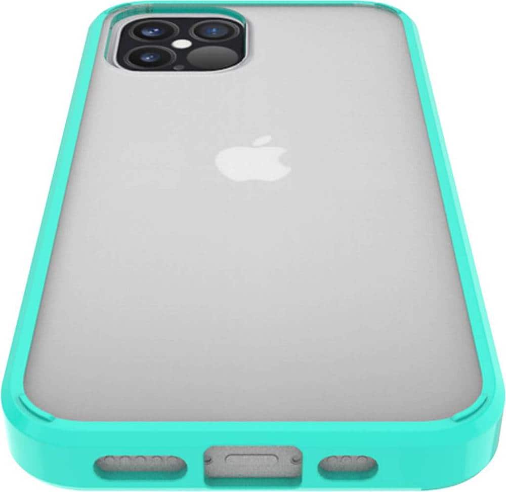 Alt View 13. SaharaCase - Hard Shell Series Case for Apple® iPhone® 12 and 12 Pro - Clear Teal.
