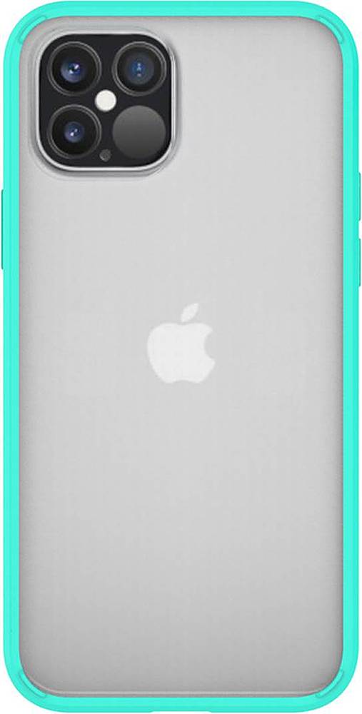 Alt View 1. SaharaCase - Hard Shell Series Case for Apple® iPhone® 12 and 12 Pro - Clear Teal.