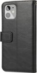 Left. SaharaCase - Folio Wallet Case for Apple iPhone 12 mini - Black.
