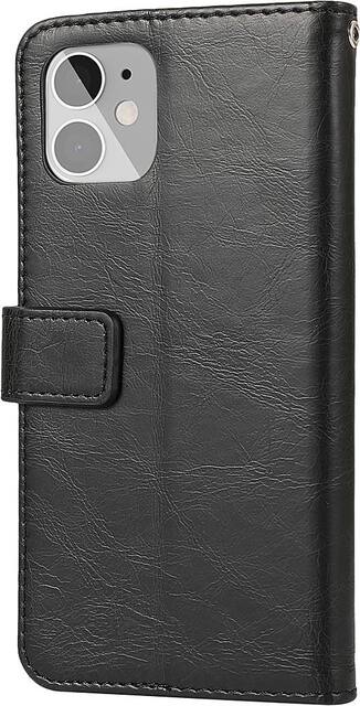 SaharaCase Folio Wallet Case for Apple iPhone 12 mini Black  SB-A-12-5.4-LTH-BK - Best Buy