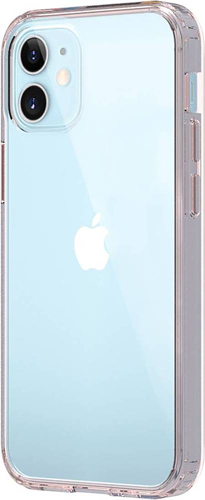 Left. SaharaCase - Hard Shell Series Case for Apple® iPhone® 12 mini - Clear Rose Gold.