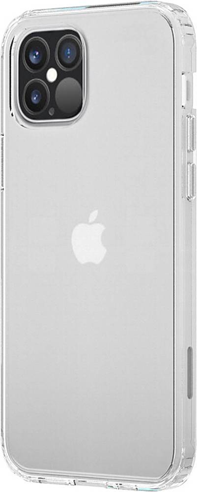 Left. SaharaCase - Hard Shell Series Case for Apple iPhone 12 and 12 Pro - Clear.