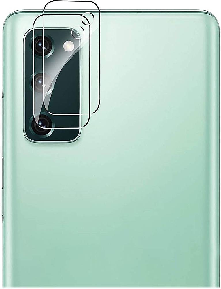 Angle View: SaharaCase - FlexiGlass Camera Lens Protector for Samsung Galaxy S20 FE 5G (2-Pack) - Clear
