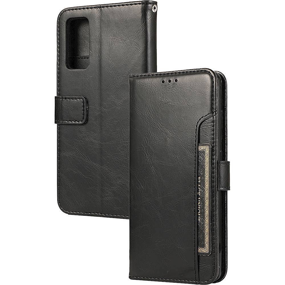 Alt View 14. SaharaCase - Folio Wallet Case for Samsung Galaxy S20 FE - Black.