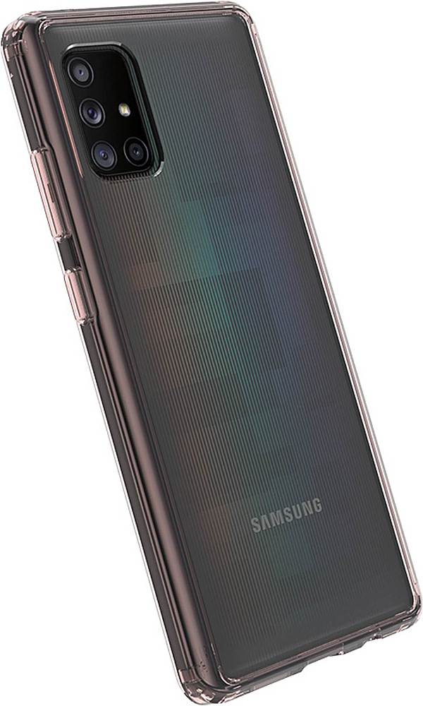 Alt View 14. SaharaCase - Hard Shell Series Case for Samsung Galaxy A71 5G UW - Clear Rose Gold.