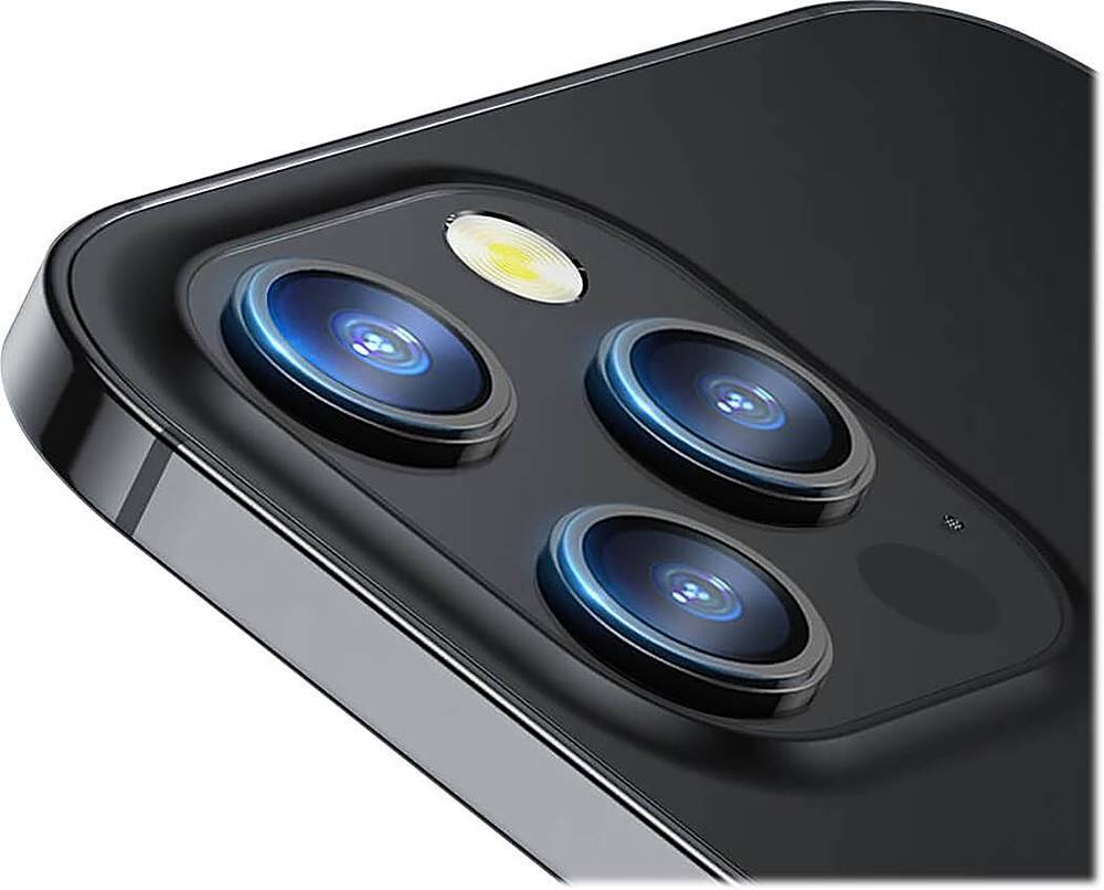 Alt View 11. SaharaCase - FlexiGlass Camera Lens Protector for Apple&#174; iPhone&#174; 12 Pro Max (2-Pack) - Clear.