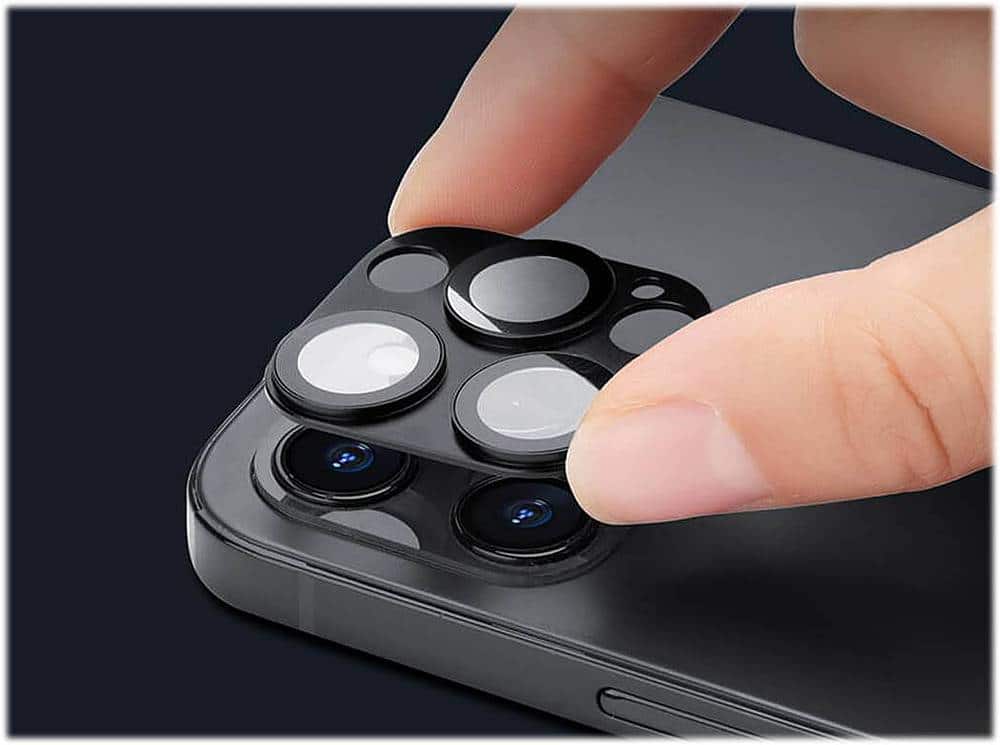 Alt View 14. SaharaCase - FlexiGlass Camera Lens Protector for Apple® iPhone® 12 Pro Max (2-Pack) - Clear.