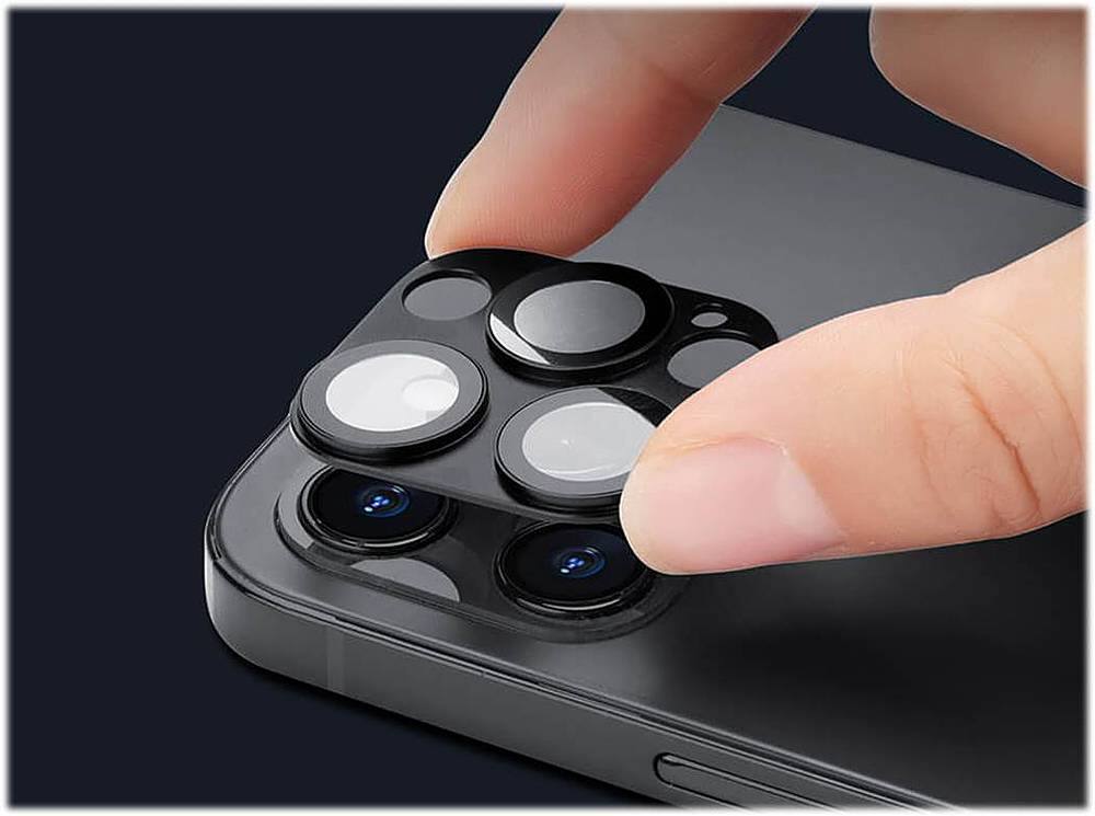 Alt View 14. SaharaCase - FlexiGlass Camera Lens Protector for Apple&#174; iPhone&#174; 12 Pro Max (2-Pack) - Clear.