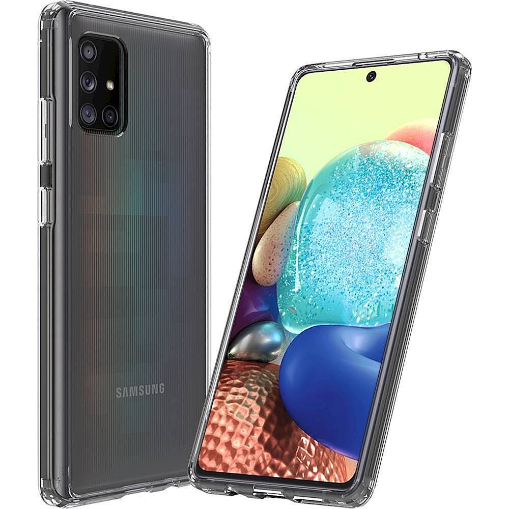 Alt View 11. SaharaCase - Hard Shell Series Case for Samsung Galaxy A71 5G UW - Clear.